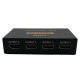 HDMI (мама) - четыре HDMI (мама) разветвитель (сплиттер) 4K черный - фото 2
