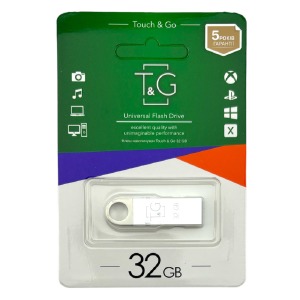USB 32GB 2.0 T&G 026 metall series стальная - фото