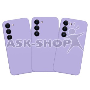 Накладка FULL Liquid Silicone Case Samsung S25 Ultra /S938U Purple - фото