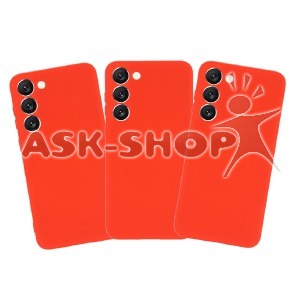 Накладка FULL Liquid Silicone Case Samsung S24 Ultra/S928 Red - фото