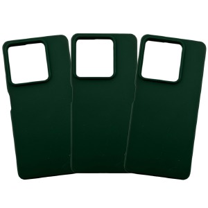 Накладка FULL Liquid Silicone Case Xiaomi Redmi Note 14 Pro 5G/Poco X7 Dark green - фото