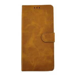 Чехол-книжка Flip Cover LEATHER Xiaomi Redmi A3 коричневый - фото