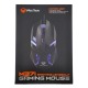Компьютерная мышка проводная USB игровая Meetion M371 RGB/4 кнопки/800-1600DPI черная 1,5м - фото 2