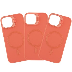 Накладка MagSafe Stand Case iPhone 14 Pro Max Orange - фото
