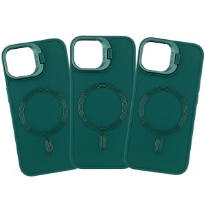 Накладка MagSafe Stand Case iPhone 12 Pro Green - фото