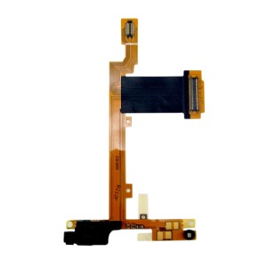 Шлейф (Flat cable) Nokia N900 межплатный,с компонентами, датчиком света и камерой оригинал - фото
