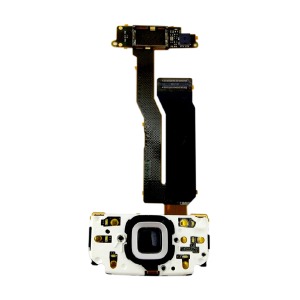 Шлейф (Flat cable) Nokia N85 межплатный,с компонентами, верх. клав. модулем и камерой оригинал - фото