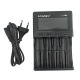 Зарядное для аккумуляторов LiitoKala Lii-PD4 4х/универсальное/Li-ion/NiMH/NiCD/LiFePO4/LED дисплей/14,7х10х3,7см/черное - фото 1