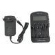 Зарядное для аккумуляторов LiitoKala Lii-ND4 4х+9V/крона/AA/AAA/NiHM/NiCD/LCD дисплей/тест емкости/1USB/PowerBank Function/13х7,5х2,8см/черное - фото 1
