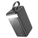 Power bank/Павербанк 90000mA Hoco J123D 3USB/QC3.0/22.5W/PD20W/LED дисплей/ліхтарик (input IP/micro/Type-C) чорний (6) - фото 3