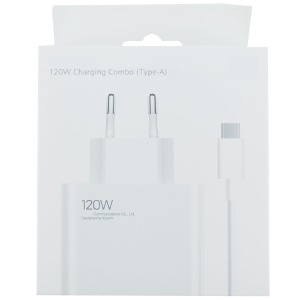 СЗУ Type-C Xiaomi Charging Combo 1USB/120W (BHR9462EU) (original) белый - фото