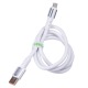 Кабель microUSB Gerlax L3 6А/SUPER CHARGE белый 1м - фото 1