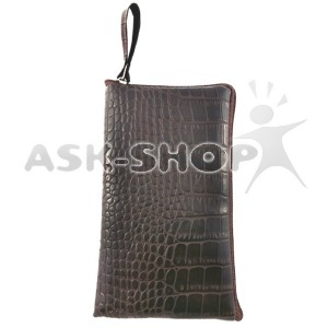 Чехол 6'' Classic коричневый крокодил - фото