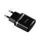 Блочек USB Hoco C12 2.4A/2USB/12W черный (10) - фото 1
