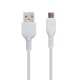 Кабель microUSB Hoco X20 2.4A білий 2м (30) - фото 1