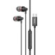 Hands Free Type-C Hoco M90 черные 1.2м (16) - фото 1