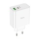 СЗУ Type-C to Type-C Hoco C113A 1USB/18W/QC3.0/PD65W белый 1м (23) - фото 1