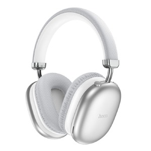 Hands Free большие Bluetooth Hoco W35 Max Joy BT5.3/TFcard/AUX/mic/800mAh/Airpods Pro Max design серый (40) - фото