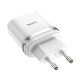 Блочек USB Hoco C12Q 3A/1USB/18W/QC3.0 белый (10) - фото 2