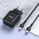 СЗУ Type-C to iPhone Lightning Hoco N5 3A/1USB/18W/QC3.0/PD20W черный  - фото 2