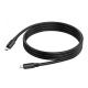 Кабель Type-C to Type-C Hoco X84 3A/60W/OD6.0 черный 1м (33) - фото 1