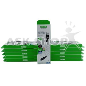`SET кабелей microUSB Gerlax D7VB 5А/OD3.8 силиконовый черный 1м (10ШТ!!!+1ШТ ПОДАРОК) - фото
