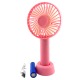Вентилятор настольный ручной Aero Fan с аккумулятором/USB/3 режима/БЕЗ гарантии на АКБ (черный) - фото 1