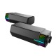 Колонки компьютерные 2.0 XTRIKE SK-604 10W/RGB/USB/35дБ/9,3х7х21,3см черные 1,3м - фото 1