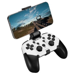 Игровой контроллер геймпад XTRIKE GP-43 BT4.0/PC/Android/IOS/PS4/Nintendo/20 кнопок/400mAh черно-белый - фото