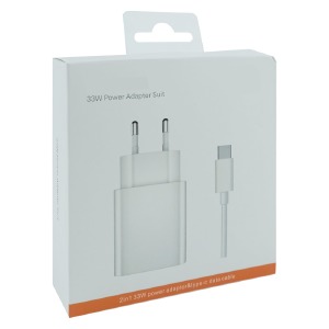 СЗУ Type-C Xiaomi MI 1USB/33W (L) белый - фото