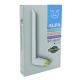 Wi-Fi USB- адаптер ALFA W135 антенна/RTL8192IC/WPS button/300Mbps/support Dahua черный - фото 1