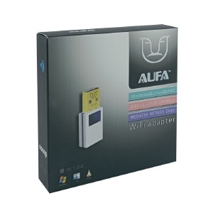 Wi-Fi USB- адаптер ALFA W134 RTL8192IC/WPS button/300Mbps/support Dahua белый - фото