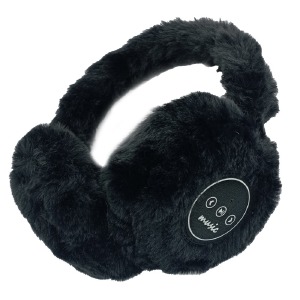 Hands Free большие Bluetooth пушистые черный в т.у. - фото