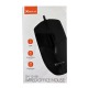 Компьютерная мышка проводная USB XTRIKE GM-124BK 3 кнопки/1000DPI черная 1,25м - фото 1