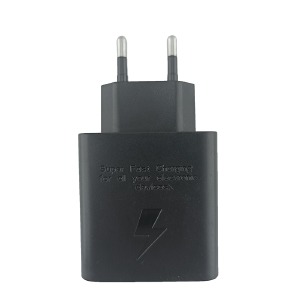 Блочек USB Samsung 3A/1USB/15W/2PD/65W/25W/в т.у. (NOT L) черный - фото