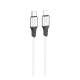 Кабель iPhone PD Type-C to Lightning Hoco X86 20W белый 1м (36) - фото 1