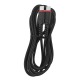 Кабель Type-C to Type-C Hoco X59 3A/60W черный тканевой 2м (33) - фото 1