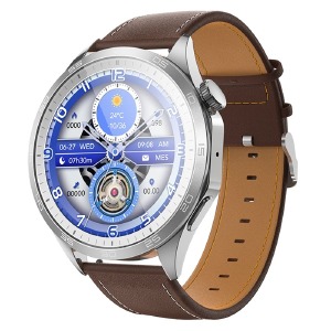 Смарт-часы (Smart watch) Hoco Y21 Amoled (укр.мова/BT5.0/RAM128Mb/call/LCD1.43"/IP68/230mAh) silver - фото