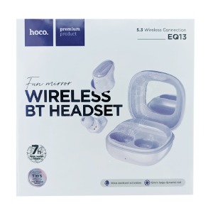 Hands Free Bluetooth Hoco EQ13 TWS/BT5.3/40mah/400mah фиолетовые (14) - фото
