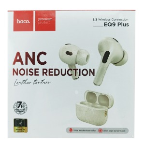 Bluetooth Air Pods Hoco EQ9 plus ANC/TWS/BT5.3/40mAh/300mAh молочный белые (14) - фото
