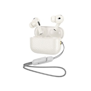 Bluetooth Air Pods Hoco EQ9 plus ANC/TWS/BT5.3/40mAh/300mAh молочний білі (14) - фото