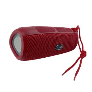 Колонка Gerlax GS-28 10W/LED/BT5.3/USB/AUX/microSD/FM/1200mAh/TWS 13x13x17см красная - фото