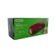 Колонка Gerlax GS-28 10W/LED/BT5.3/USB/AUX/microSD/FM/1200mAh/TWS 13x13x17см красная - фото 3