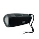 Колонка Gerlax GS-28 10W/LED/BT5.3/USB/AUX/microSD/FM/1200mAh/TWS 13x13x17см черная - фото 1