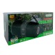 Колонка Gerlax GS-15 16W/LED/BT5.3/USB/AUX/microSD/FM/1500mAh/TWS 23.5x10x11см черная - фото 2
