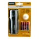 Фонарик ручной Rebel(EU) UR-0939 5W/Zoom/100-400Lm/чехол/батарейки в комплекте/3 режима черный# - фото 2