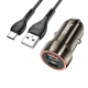 АЗУ Type-C Hoco Z46A 3A/1USB/QC3.0/PD20W серое (13) - фото 1