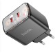 Блочек PD Type-C Hoco CS43A 2PD45W/QC3.0 черный (32) - фото 1