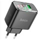 Блочек USB Hoco CS42A 1USB/QC3.0/PD30W черный (32) - фото 1
