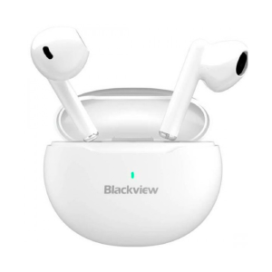 Bluetooth Air Pods Blackview AirBuds 6 TWS/BT 5.3/IPX7/вкладыши белые - фото